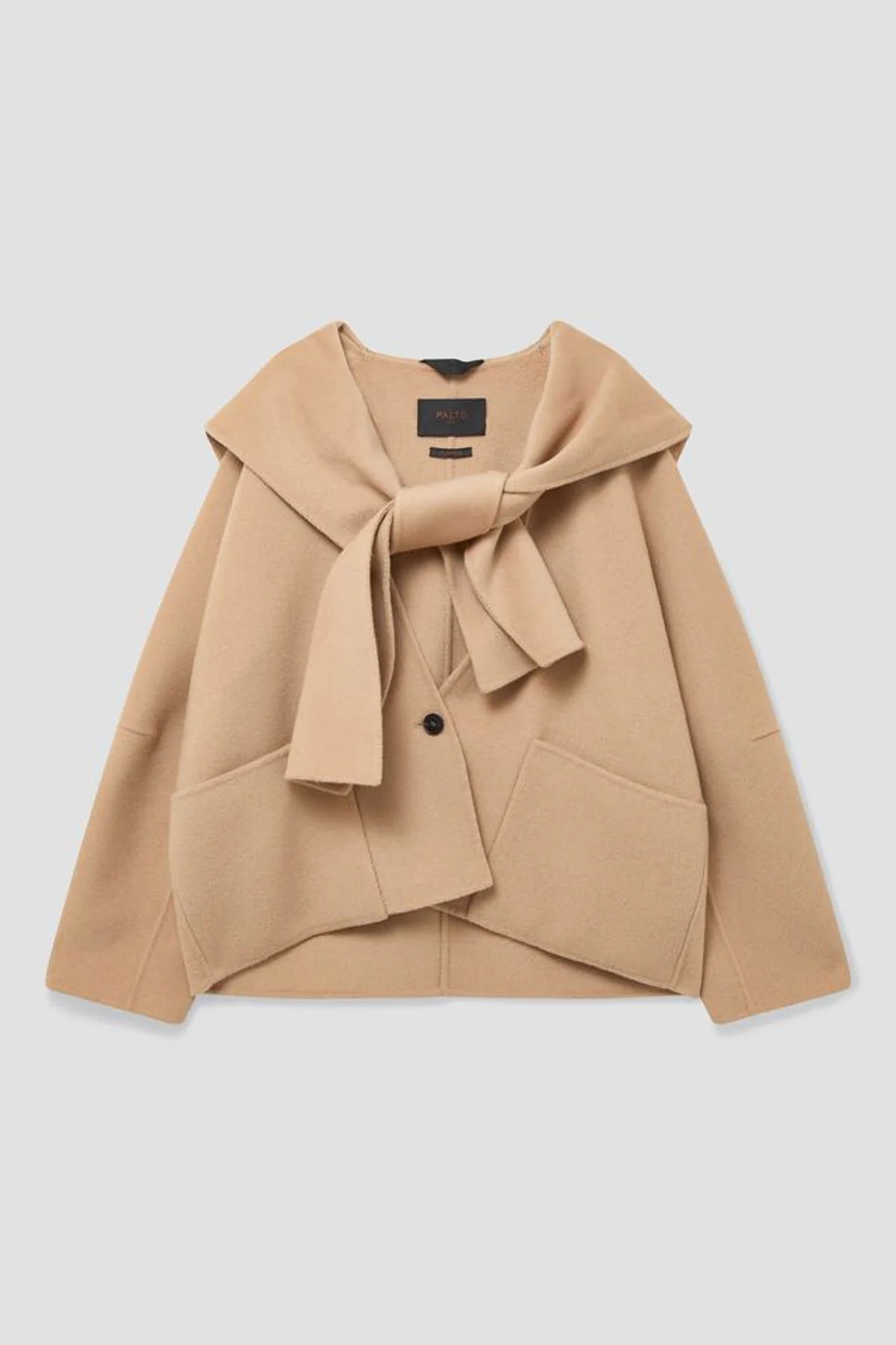 Paltò Cappotto Corto in Lana Double Donna