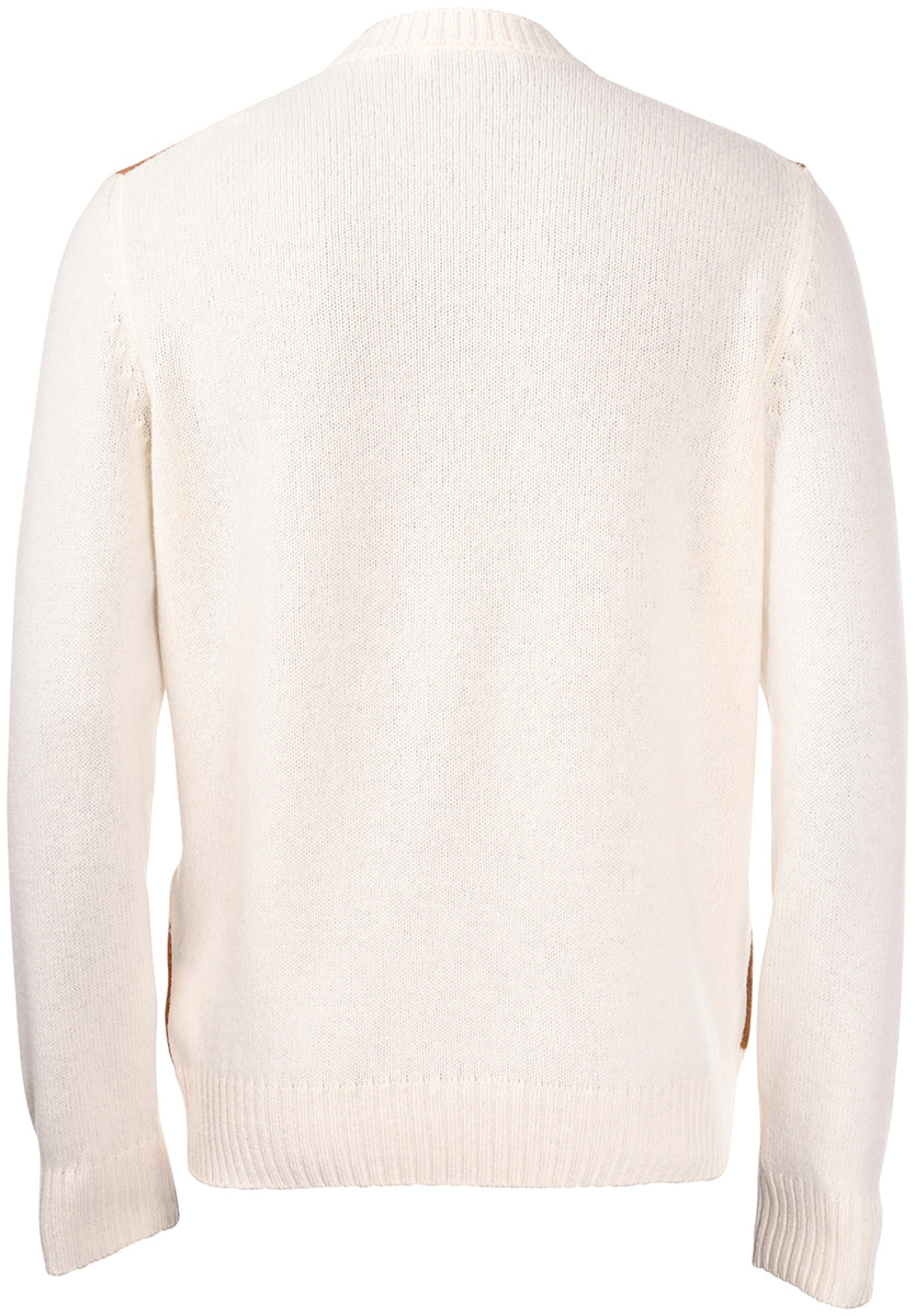 Gran Sasso Girocollo Super Geelong a Rombi Uomo