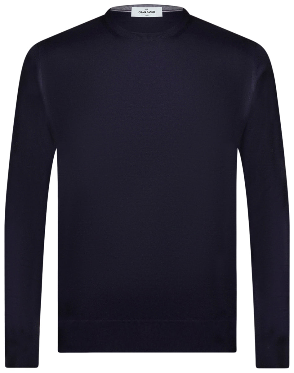 Gran Sasso Girocollo Super Tasmania Uomo