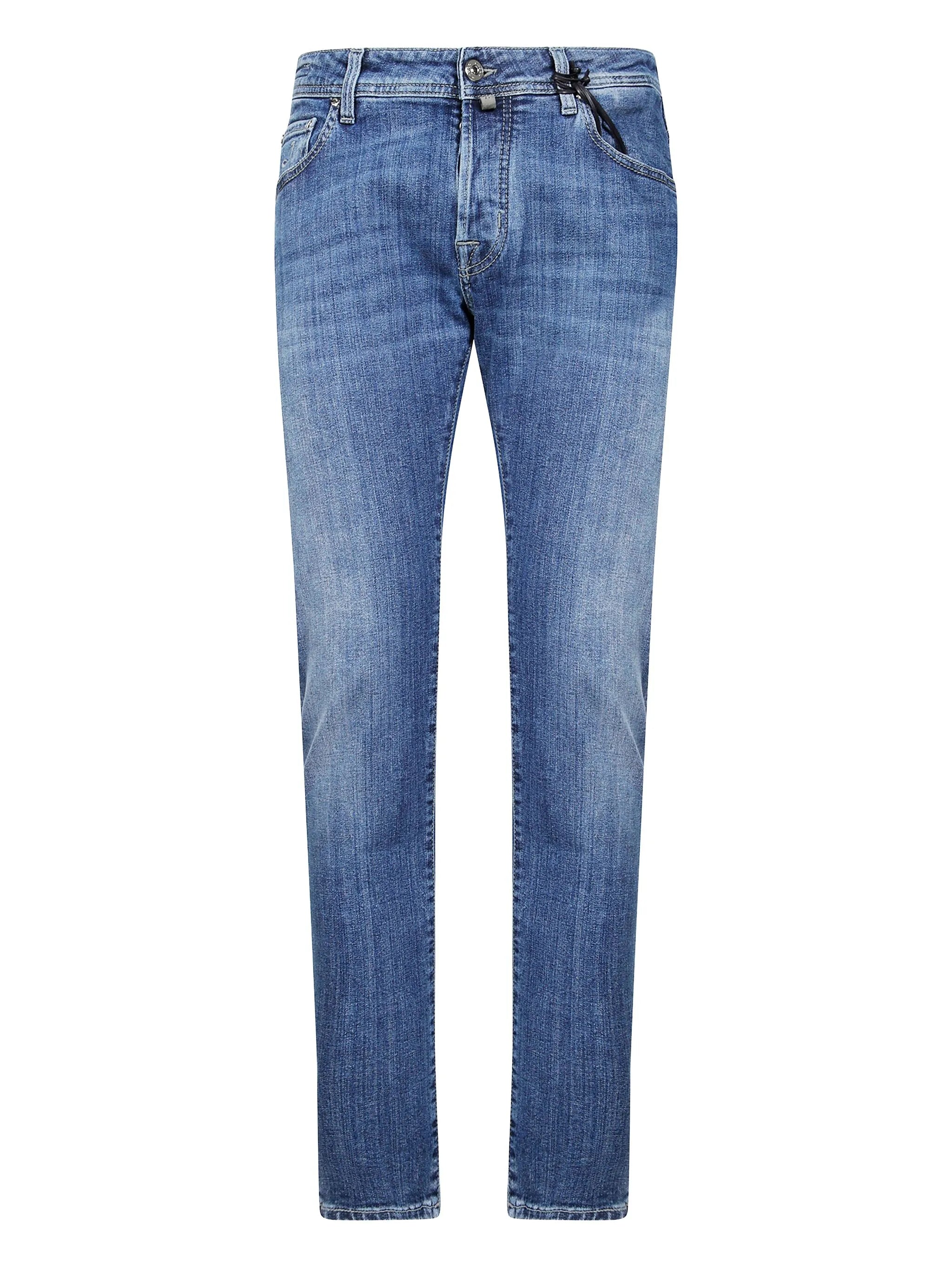 Jacob Cohen Jeans Nick Slim Stretch Lavato Uomo