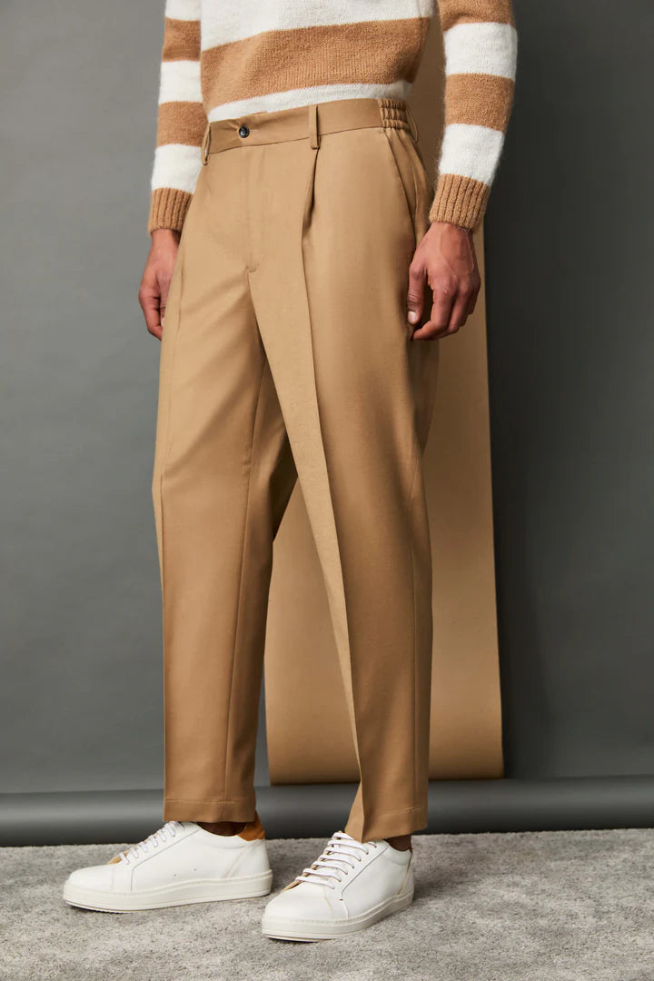 Lbm 1911 Pantalone Wilson con 1 Pinces ed Elastico Uomo