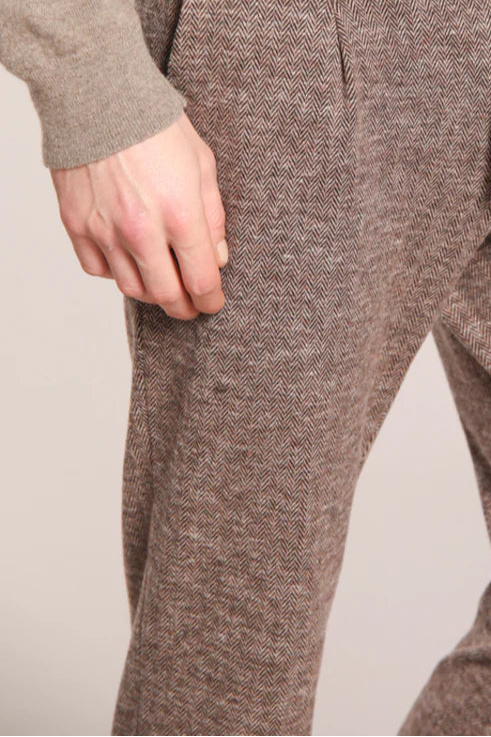 Mason's Pantalone Torino Jog Chino con Fantasia Resca Uomo