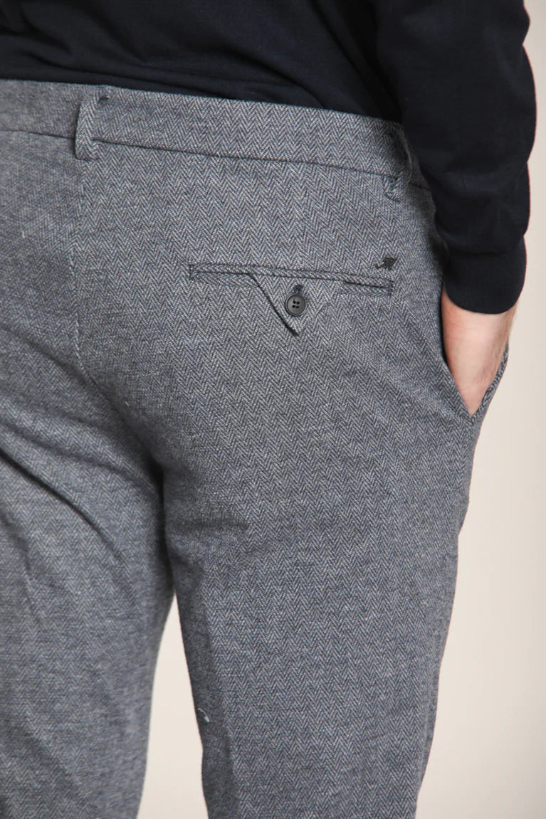 Mason's Pantalone Torino Jog Chino con Fantasia Resca Uomo
