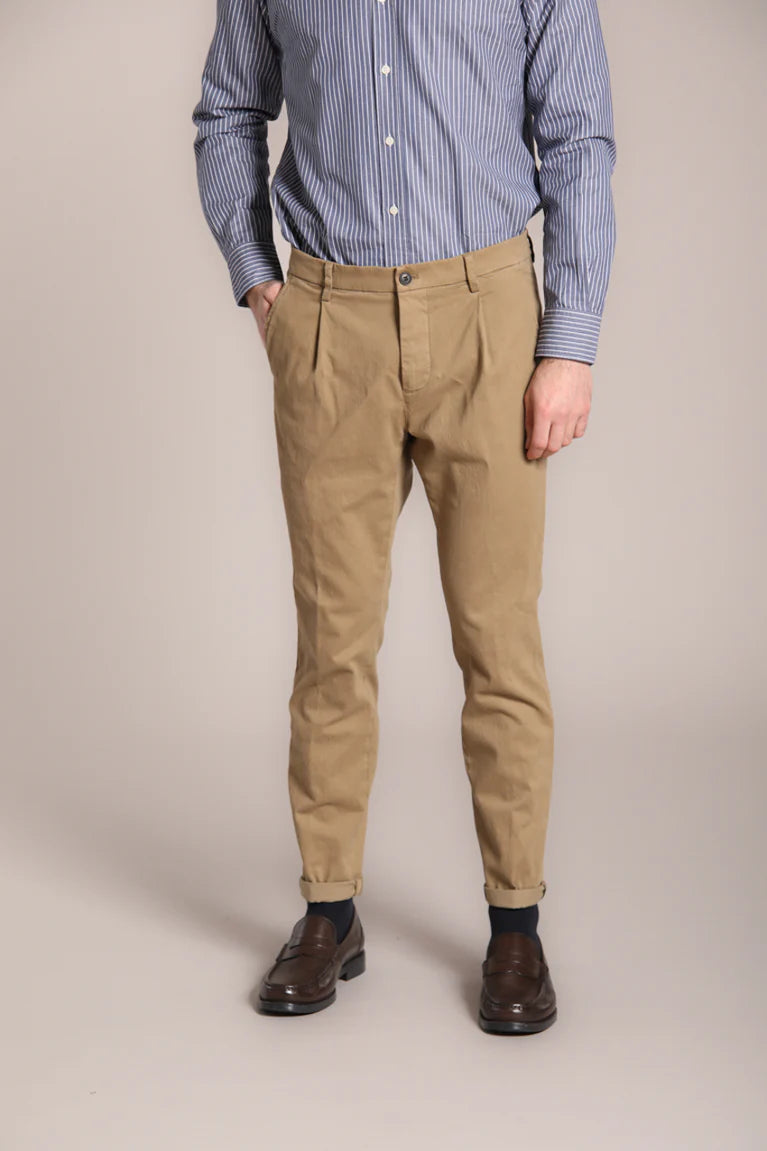 Mason's Pantalone Chino Osaka 1 Pinces Uomo