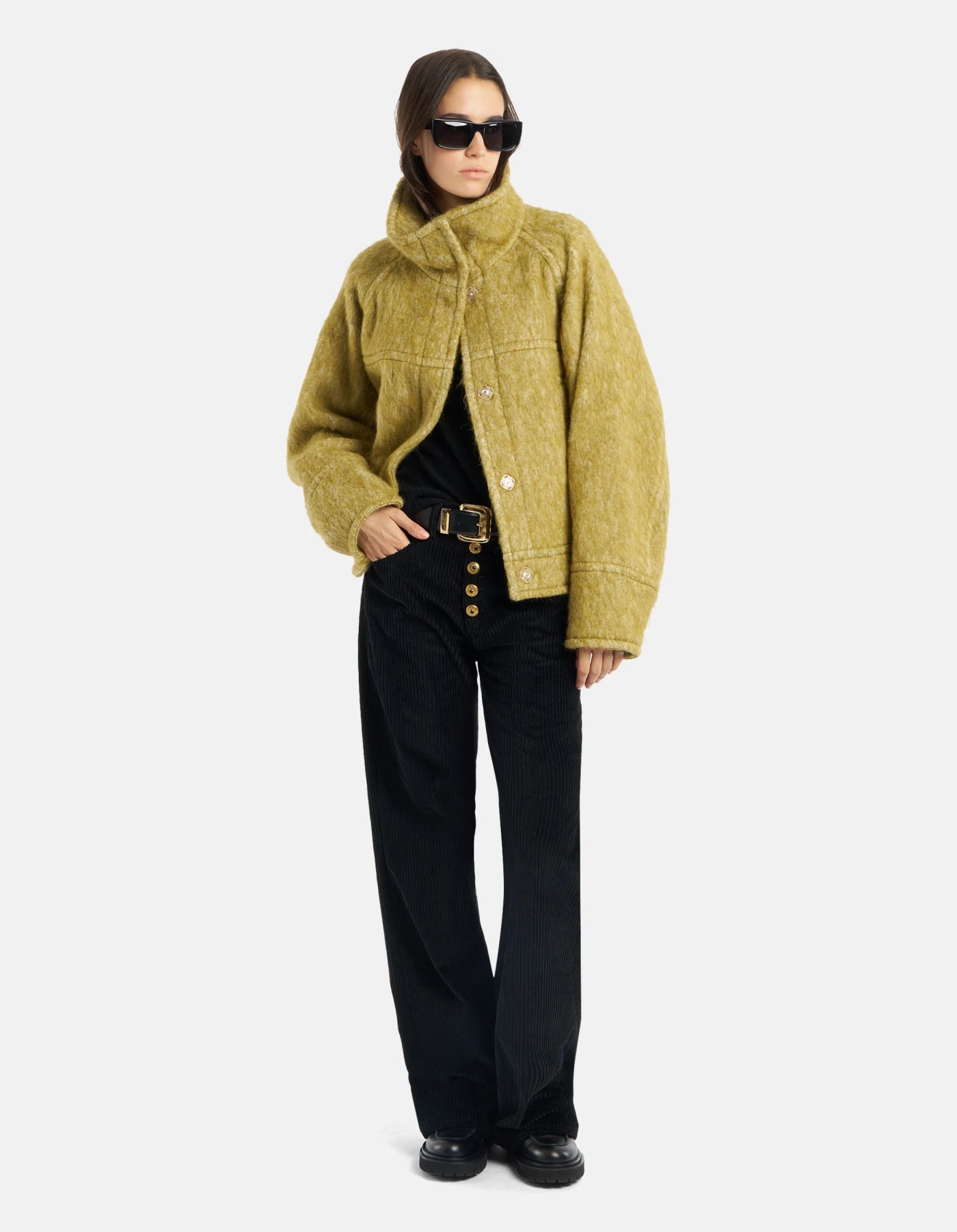 Dondup Giubbino over in misto lana super soft Donna