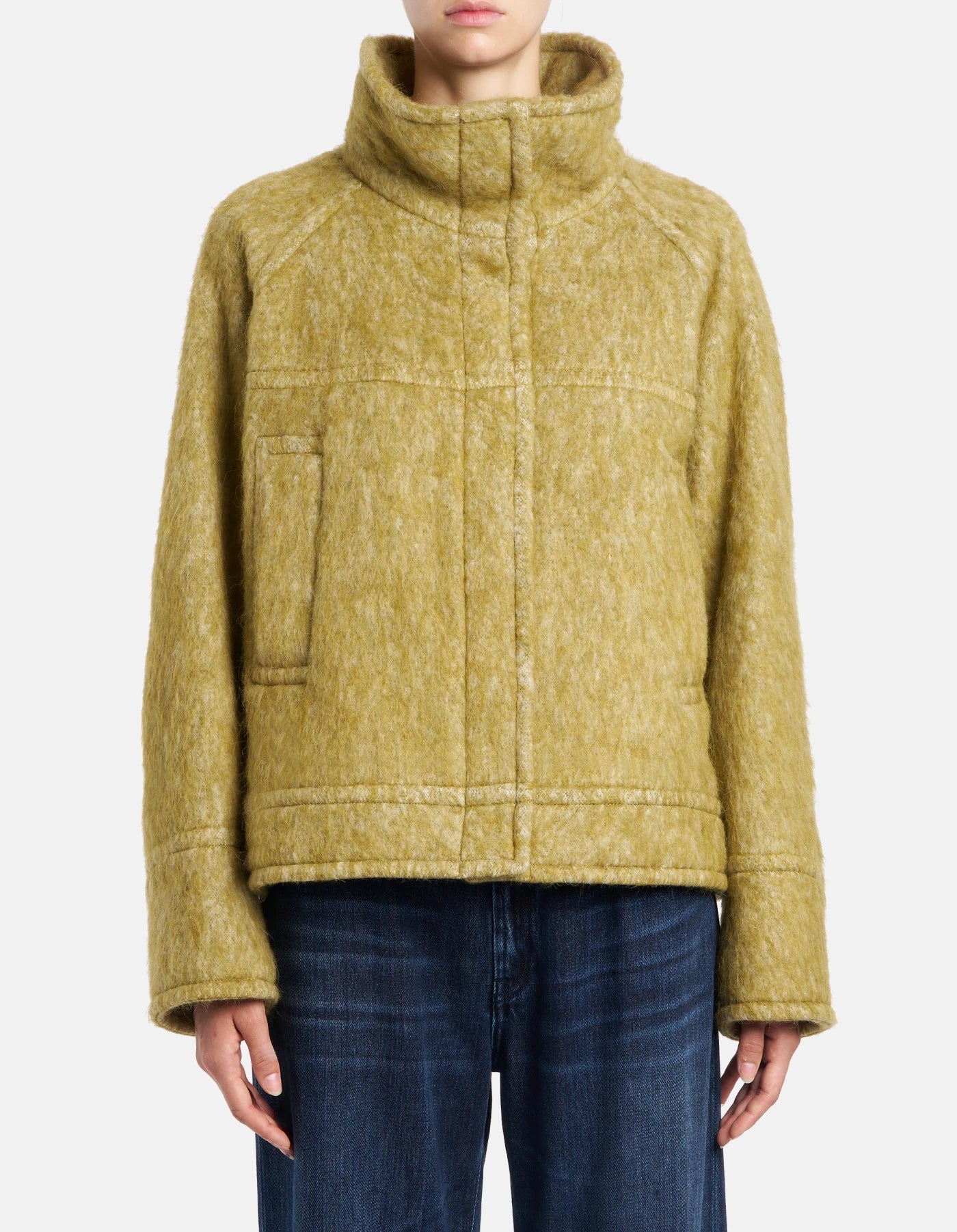 Dondup Giubbino over in misto lana super soft Donna