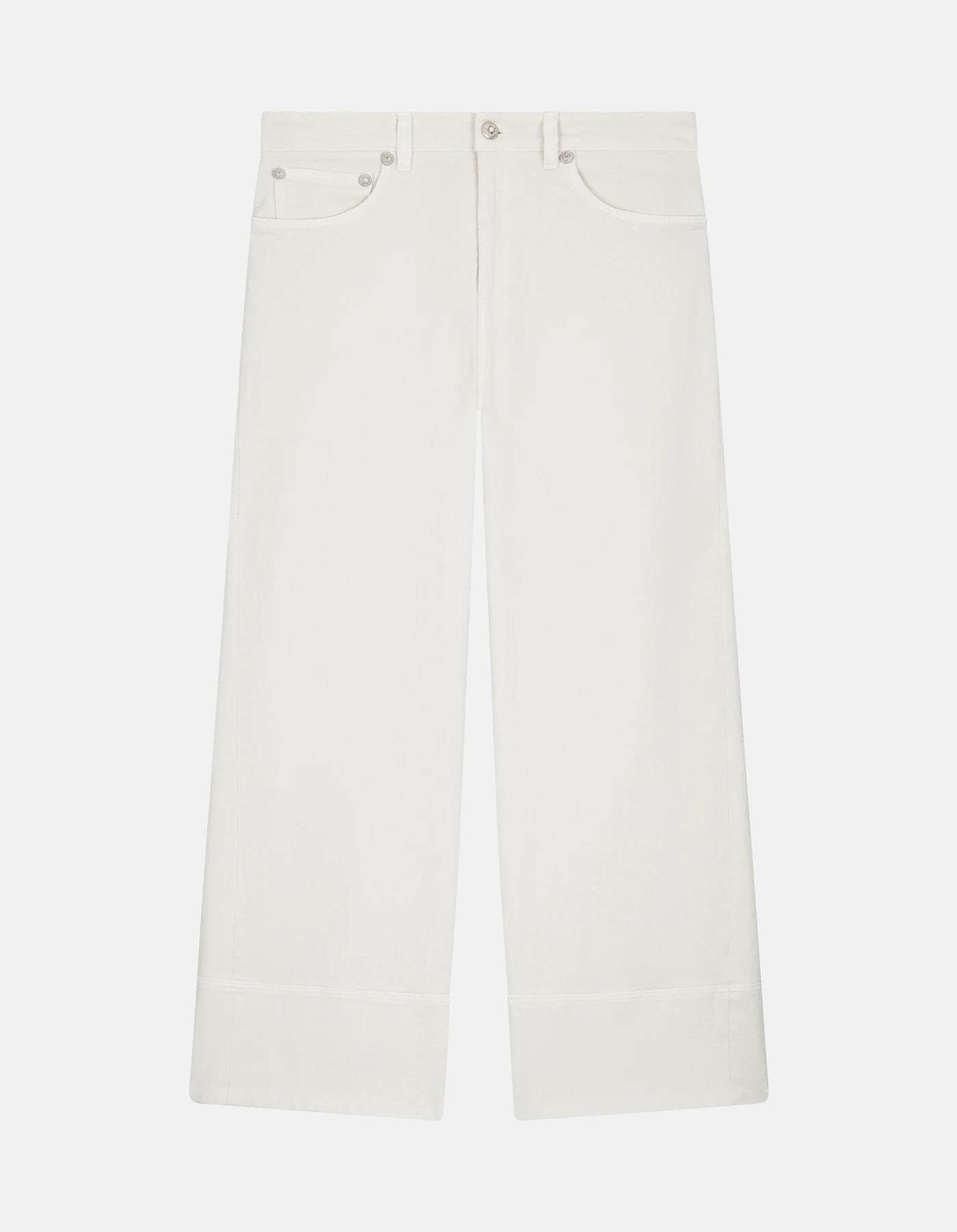 Dondup Jeans Ruby wide leg in bull stretch Donna