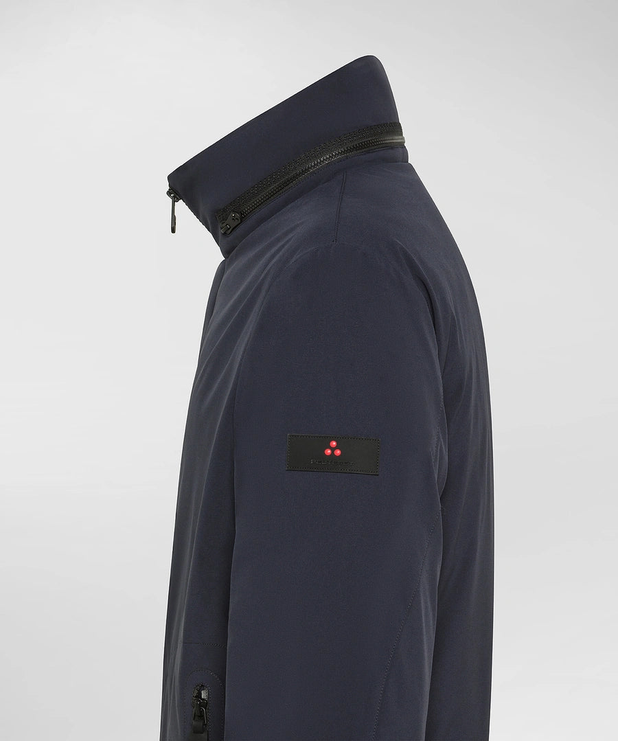 Peuterey Overcoat Stretch con Cappuccio Estraibile Uomo