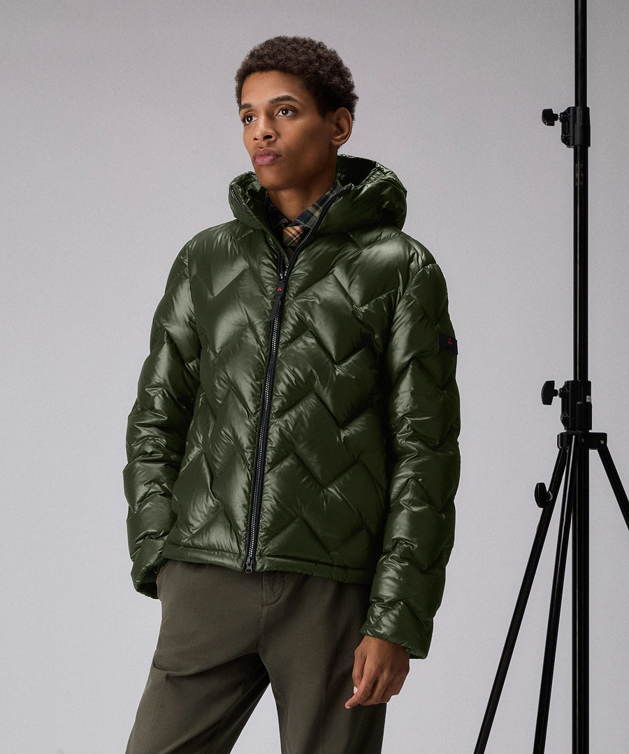 Peuterey Piumino con Trapunta Chevron Uomo