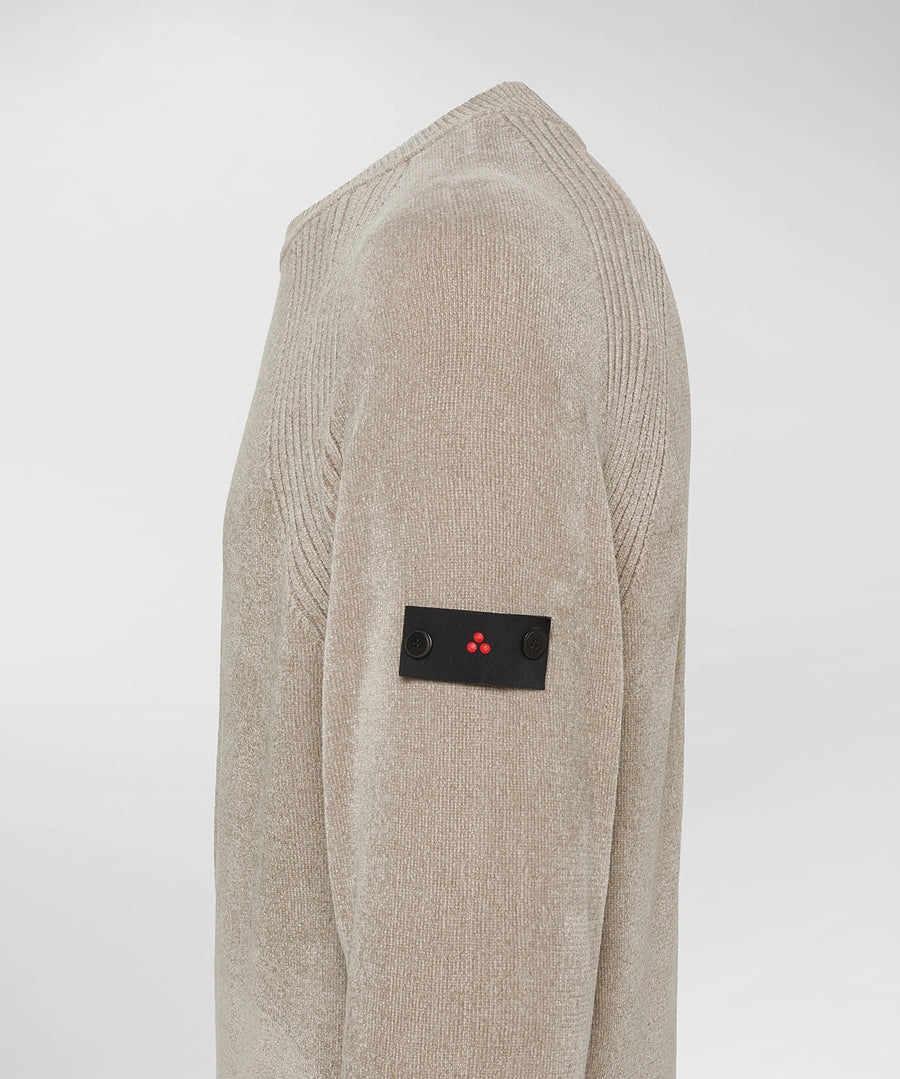 Peuterey Maglia Girocollo in Ciniglia Rasata Uomo