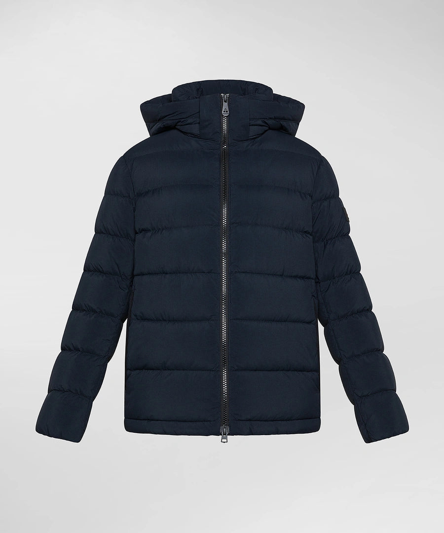 Peuterey Piumino in Nylon Leggero con Cappuccio Staccabile Uomo