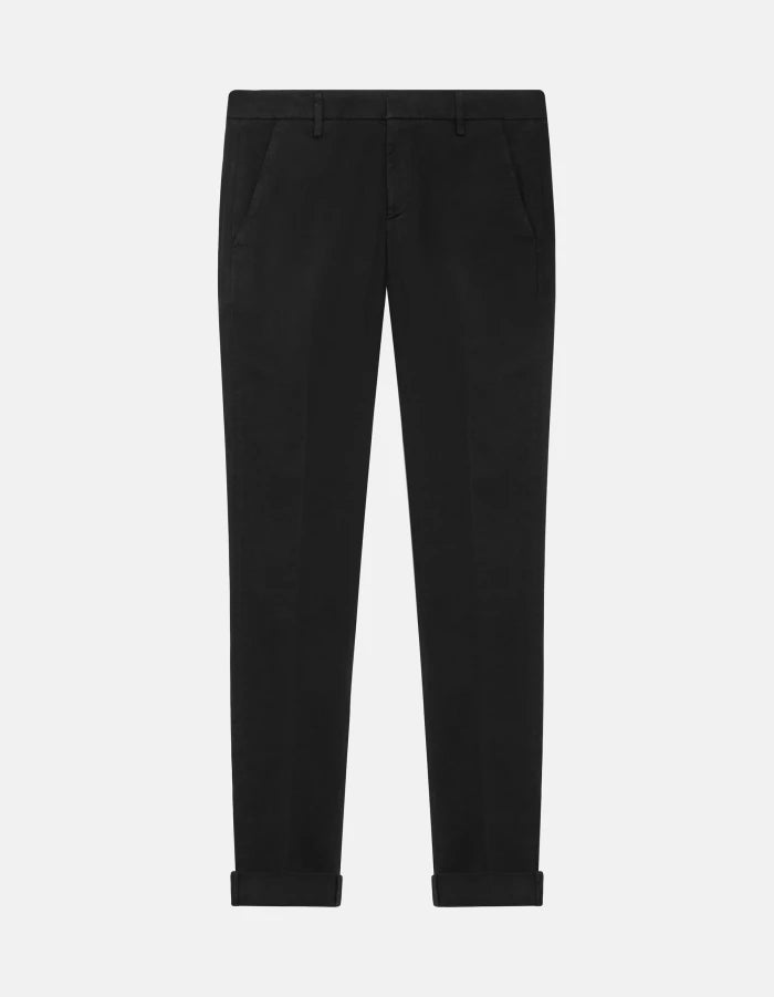 Dondup Pantaloni Gaubert slim in gabardina mano calda Uomo