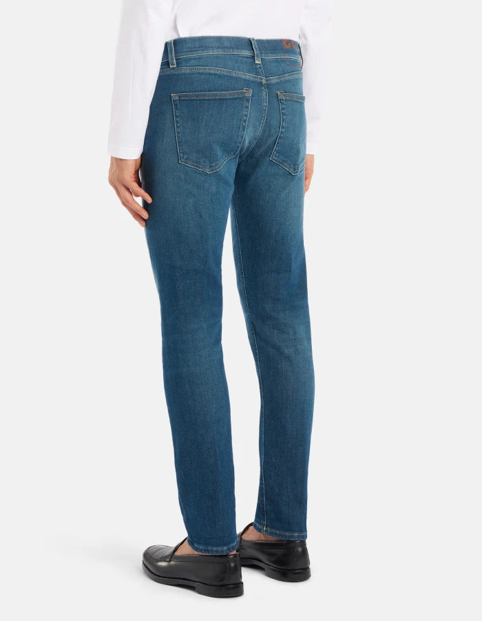Dondup Jeans Icon regular in denim stretch Uomo