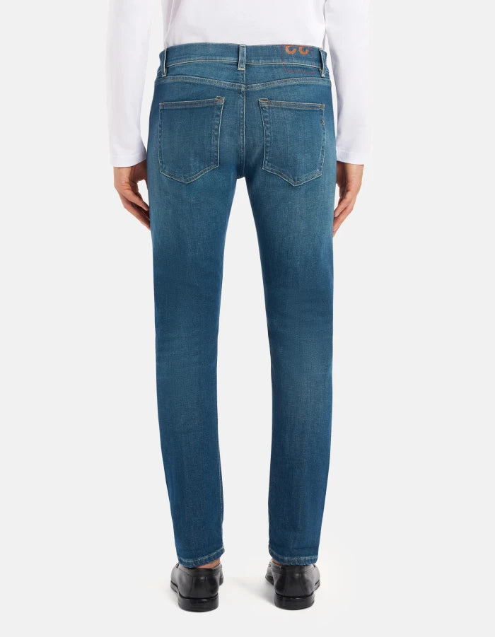 Dondup Jeans Icon regular in denim stretch Uomo