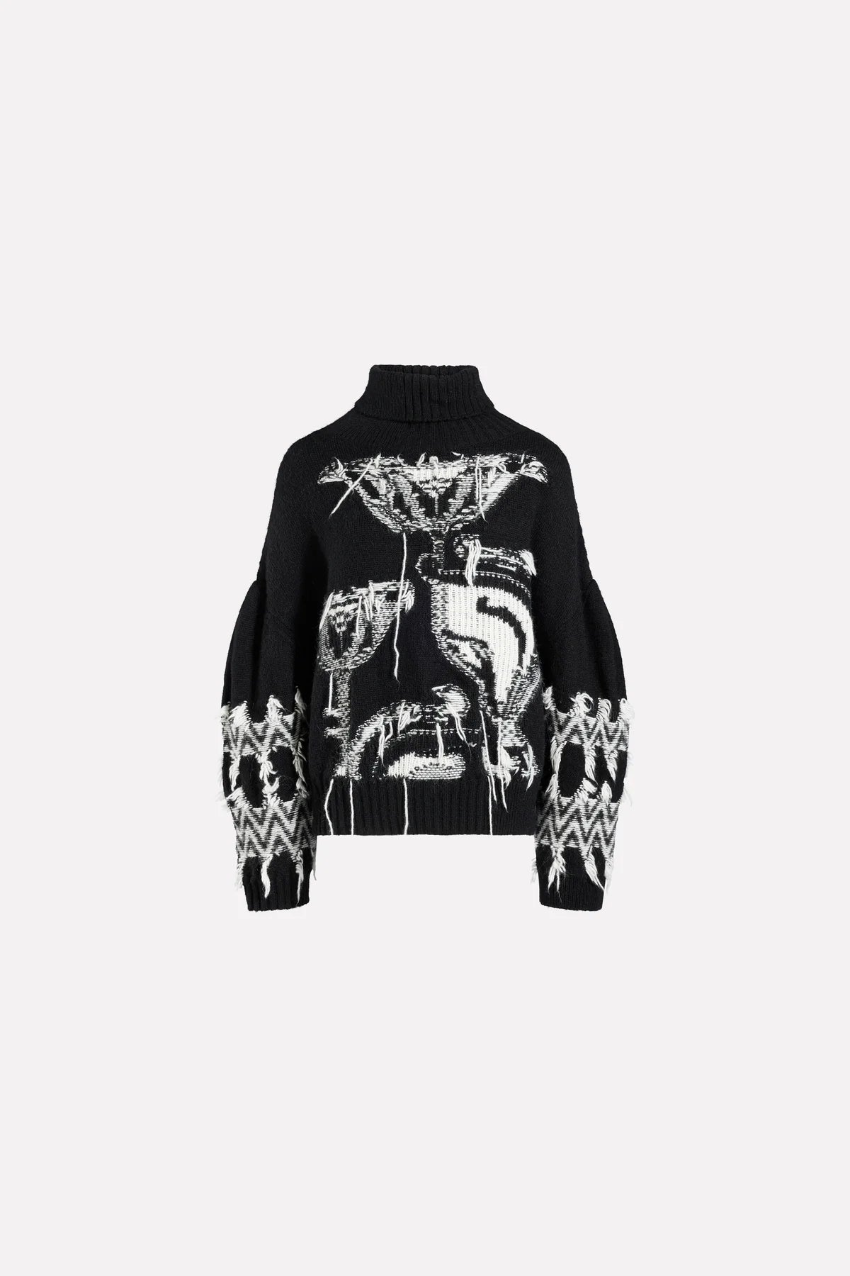 Circus Hotel Dolcevita con Disegno Jacquard Donna