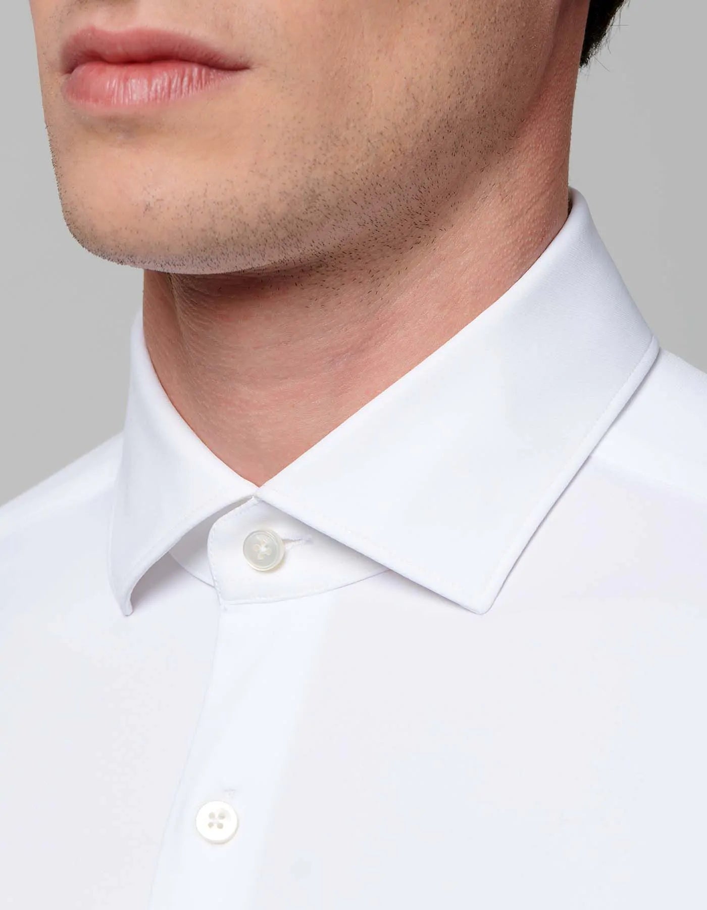 Xacus Camicia Active Evolution Fit Collo francese Tinta Unita Uomo