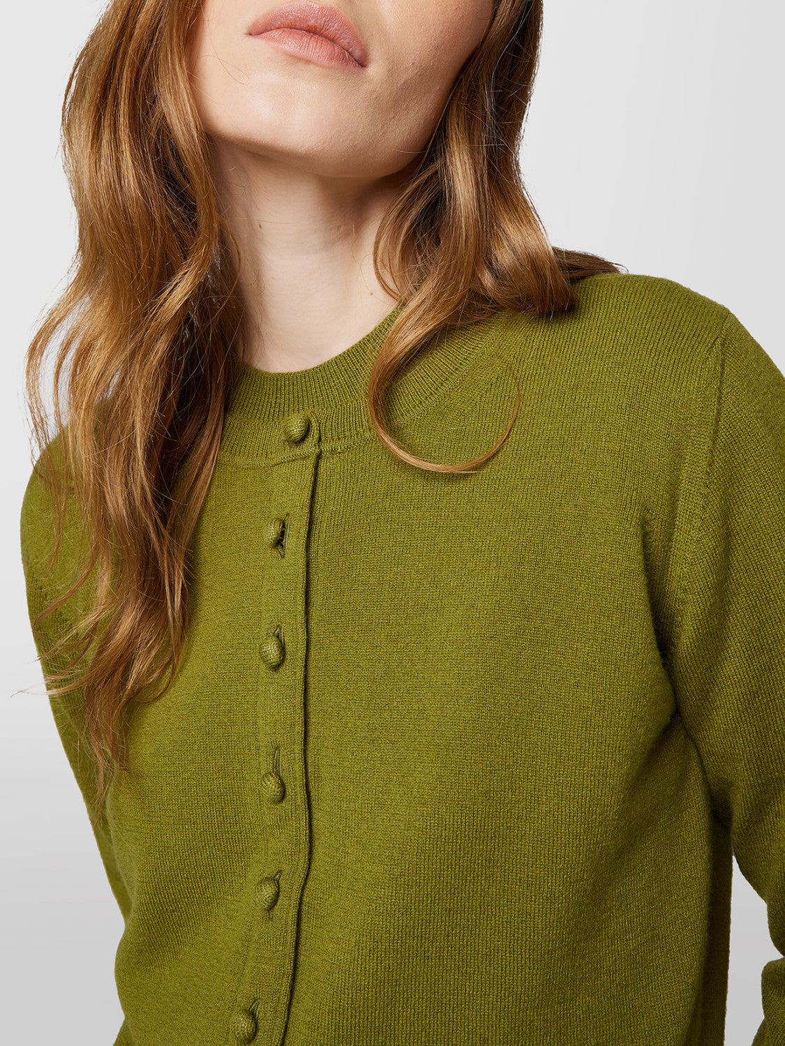 Alpha Studio Cardigan Crop Retro Donna