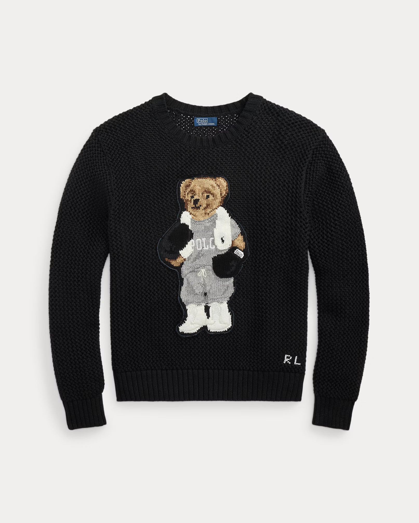 Ralph Lauren Maglia Polo Bear in cotone a girocollo Donna