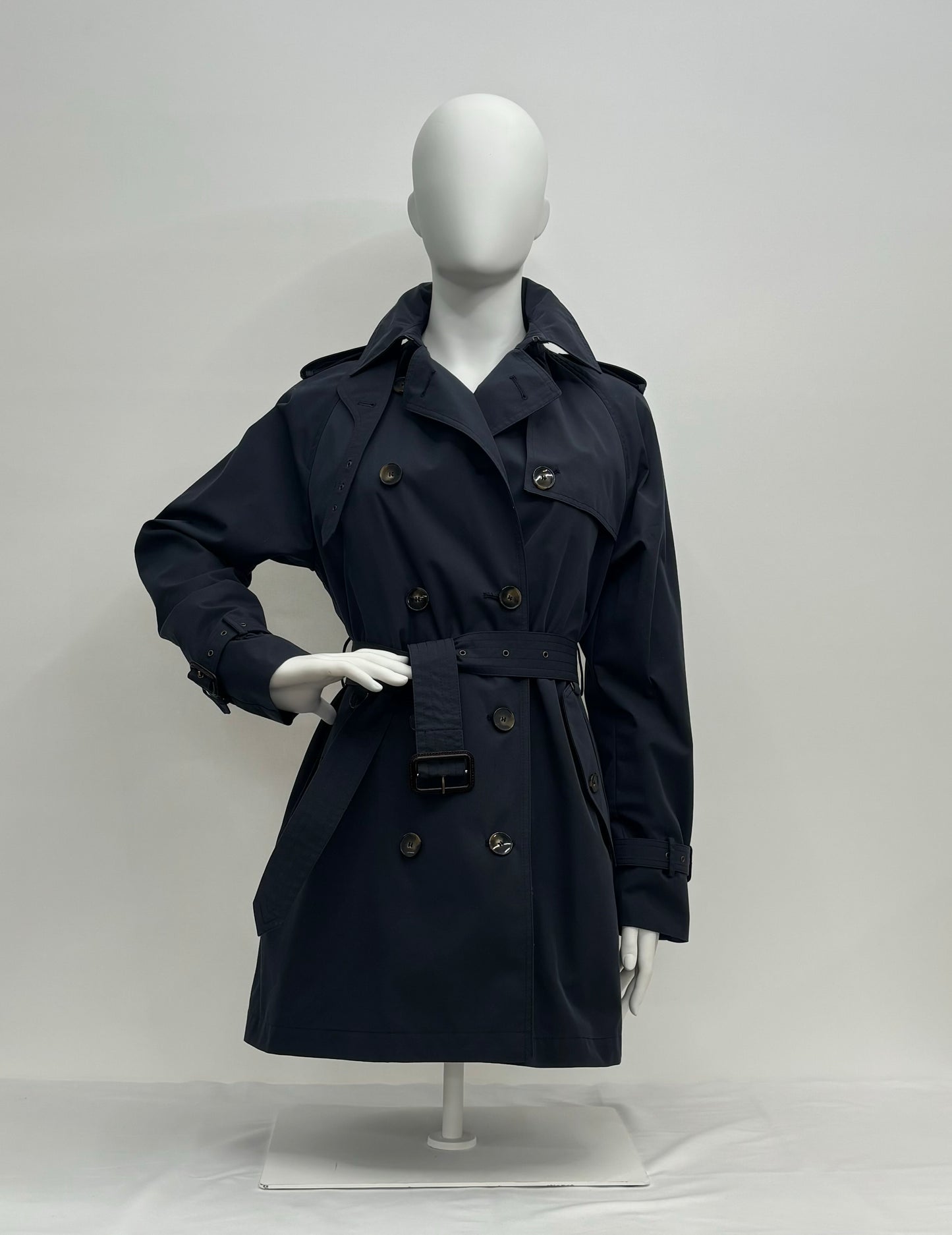 L’Impermeabile Trench Doppio Petto Cinturato Donna