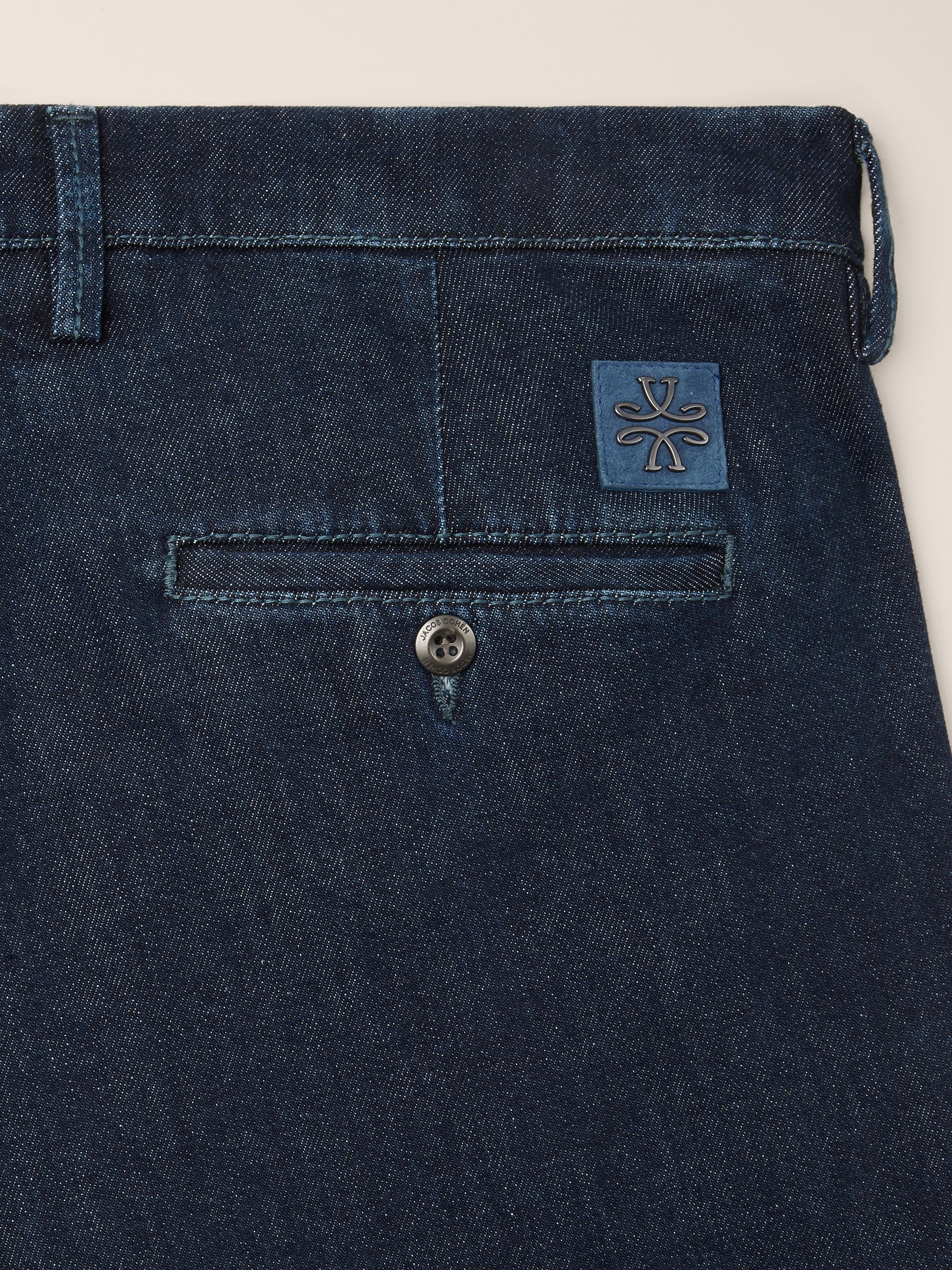 Jacob Cohen Pantalone Jeans Bobby Chino Slim Lavato Uomo
