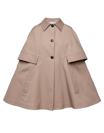 Douuod Cappa Monopetto in Tecno Gabardine Donna
