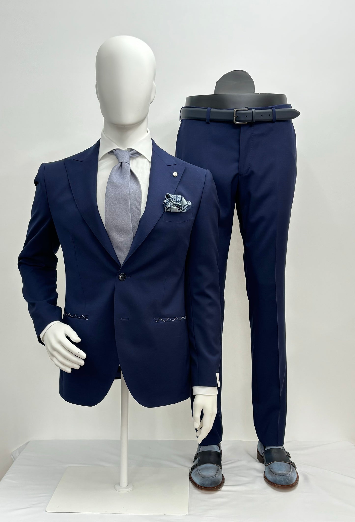 Luigi Bianchi Sartoria Abito Monopetto Reveres Lancia Uomo