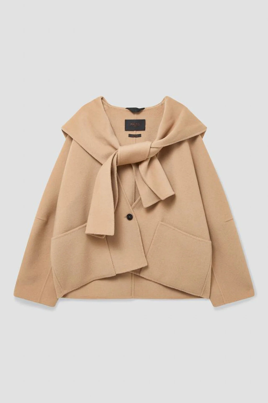 Paltò Cappotto Corto in Lana Double Donna