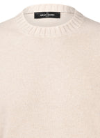 Gran Sasso Girocollo Lavorato in Felted Cashmere Uomo