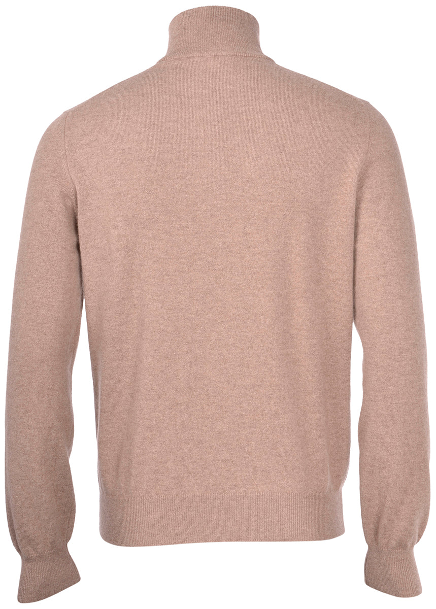 Gran Sasso Maglia Lupo Mezza Zip in Cashmere Uomo
