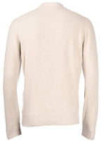 Gran Sasso Girocollo Lavorato in Felted Cashmere Uomo