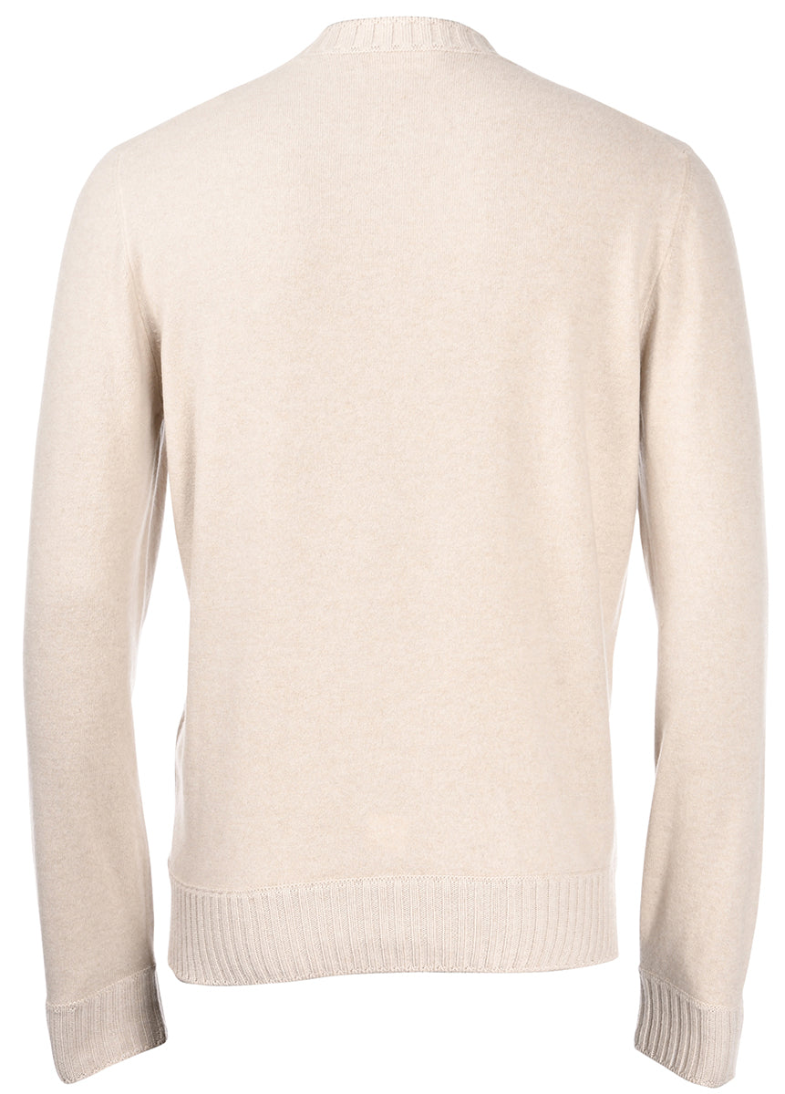 Gran Sasso Girocollo Lavorato in Felted Cashmere Uomo