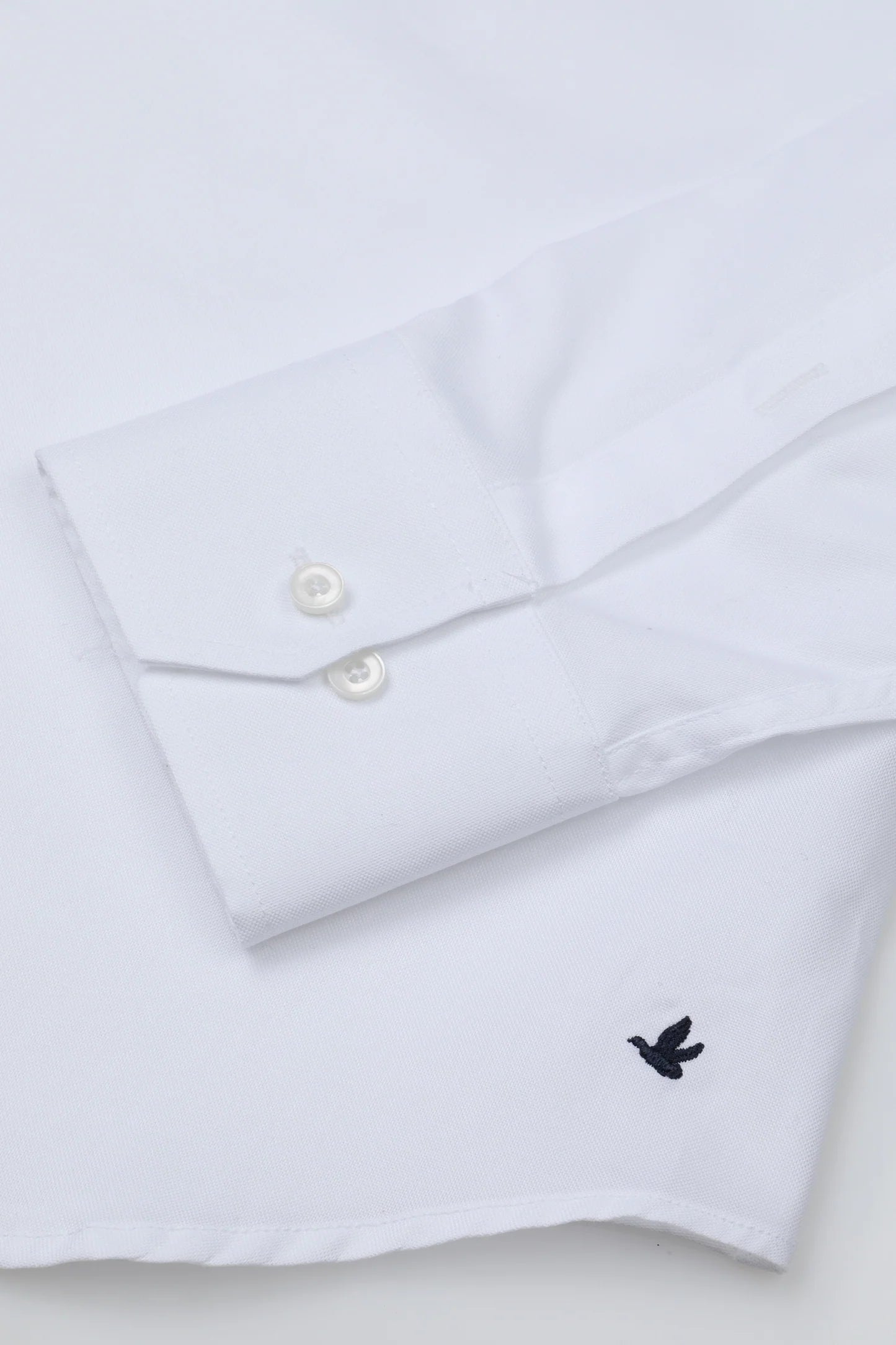 Brooksfield Camicia Collo Francese in Pin Point Slim Fit Uomo