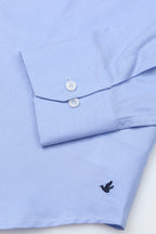 Brooksfield Camicia Collo Francese in Pin Point Slim Fit Uomo