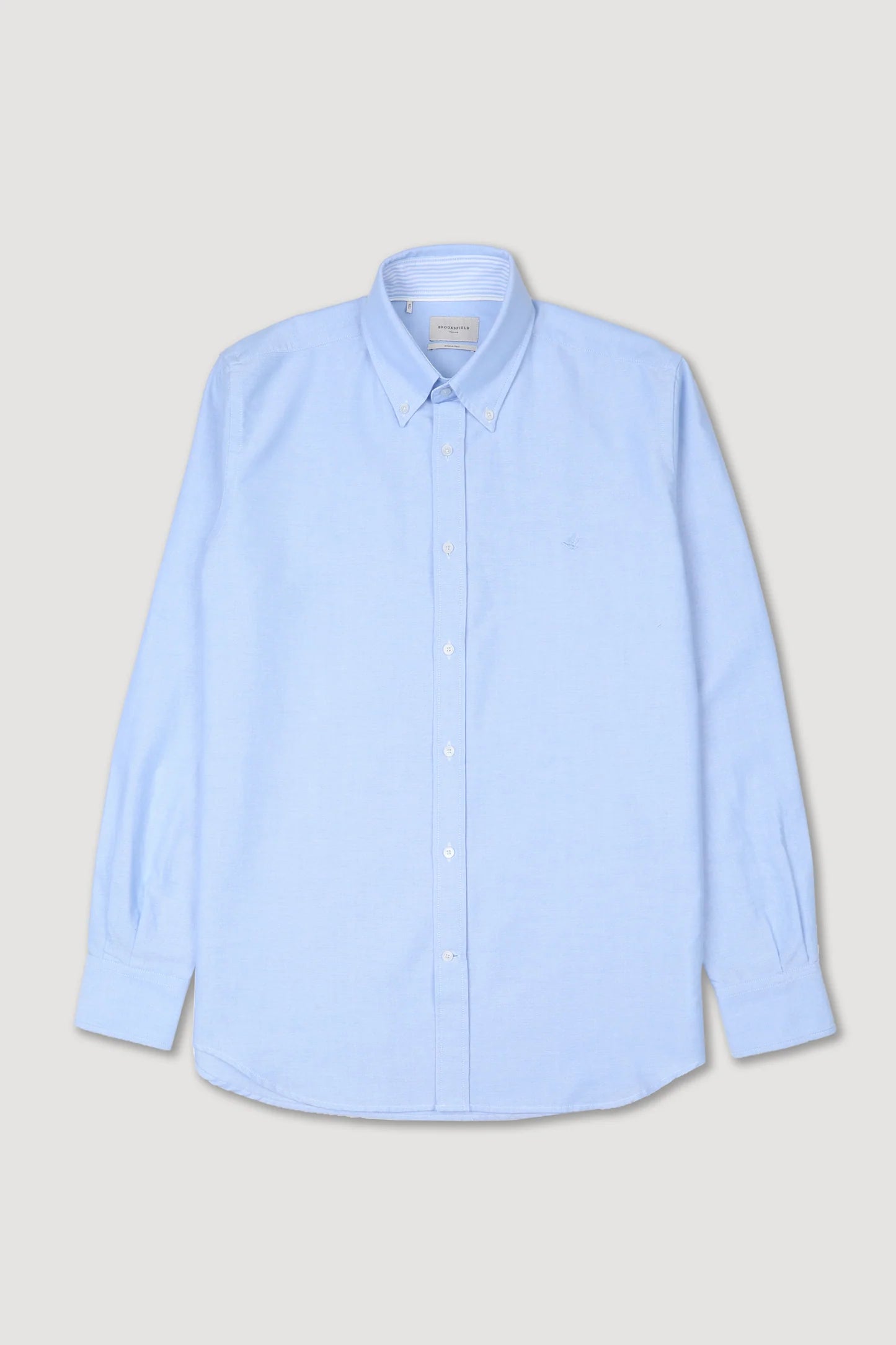Brooksfield Camicia Botton Down in Oxford Regular Fit Uomo