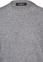 Gran Sasso Girocollo Lavorato in Felted Cashmere Uomo