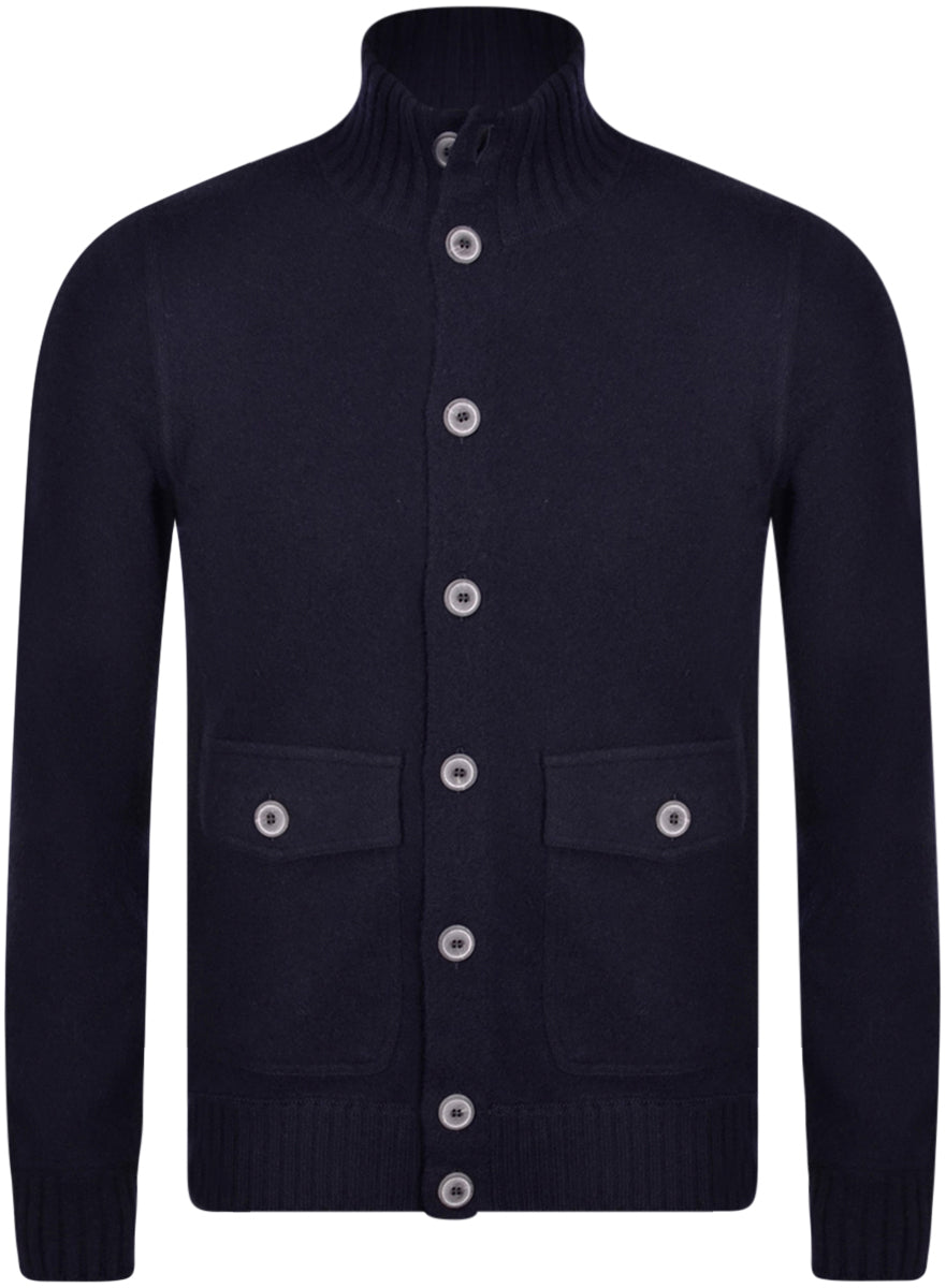 Gran Sasso Giubbino in Cashmere Felted Uomo