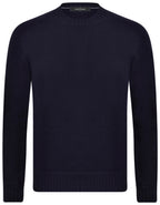 Gran Sasso Girocollo Lavorato in Felted Cashmere Uomo