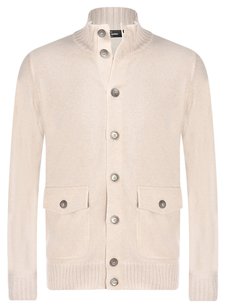 Gran Sasso Giubbino in Cashmere Felted Uomo