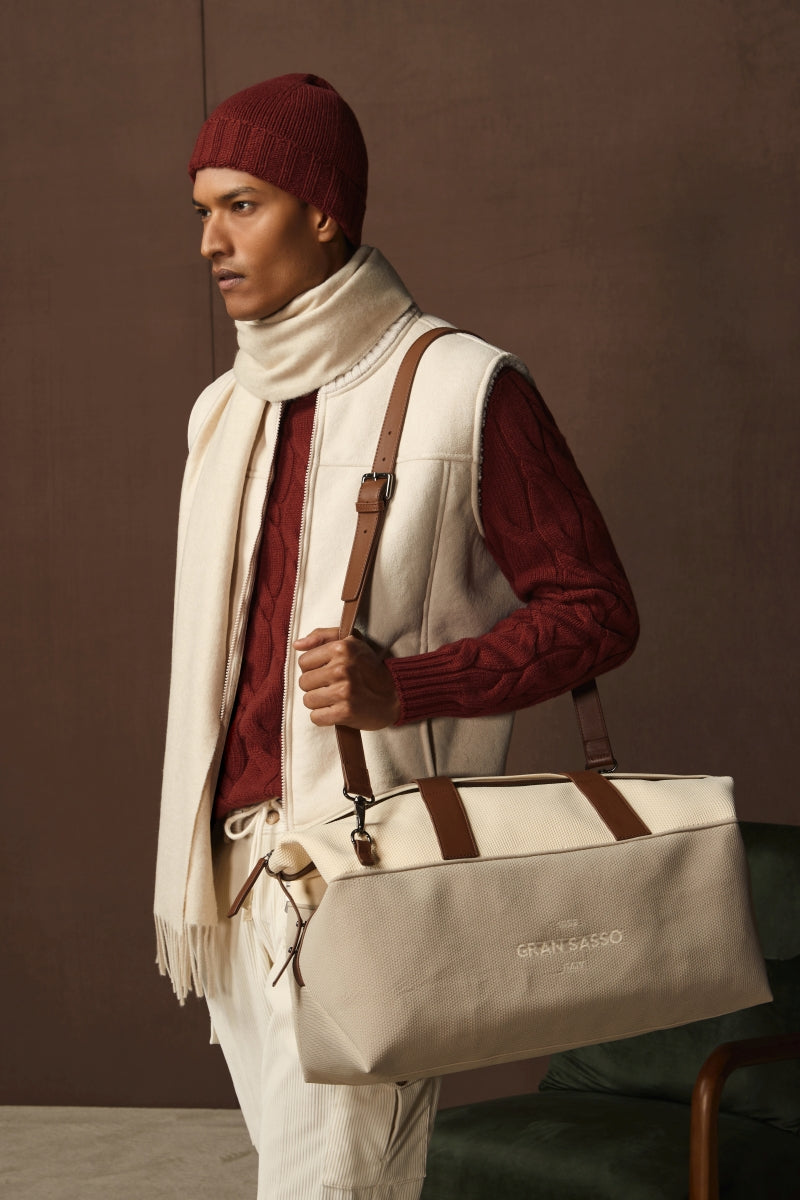 Gran Sasso Cappello in Maglia in Cashmere