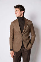 Lbm 1911 Giacca Monopetto Fantasia Spigata Uomo