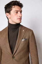 Lbm 1911 Giacca Monopetto Fantasia Spigata Uomo