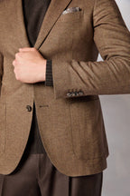 Lbm 1911 Giacca Monopetto Fantasia Spigata Uomo