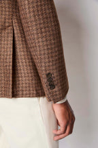 Lbm 1911 Giacca Doppiopetto Pied De Poul Jersey Uomo