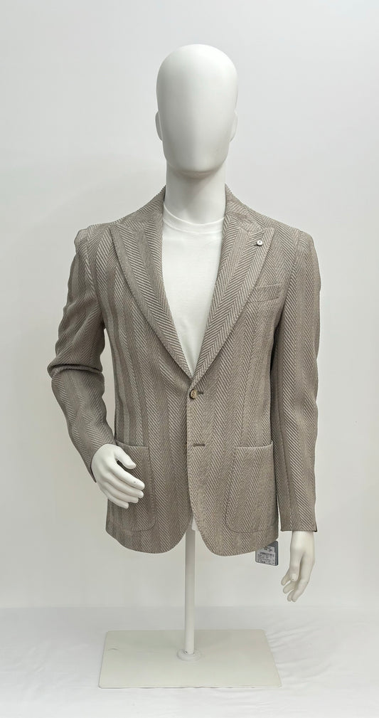 Lbm 1911 Giacca Monopetto Spina Stretch Uomo