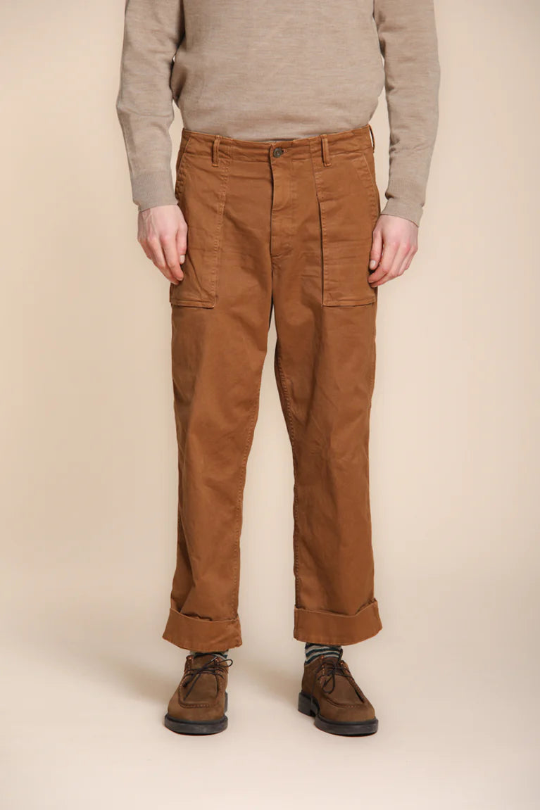Mason's Pantalone San Luis Cargo Fatigue Vestibilità Relaxed Uomo