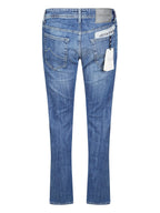 Jacob Cohen Jeans Nick Slim Stretch Lavato Uomo