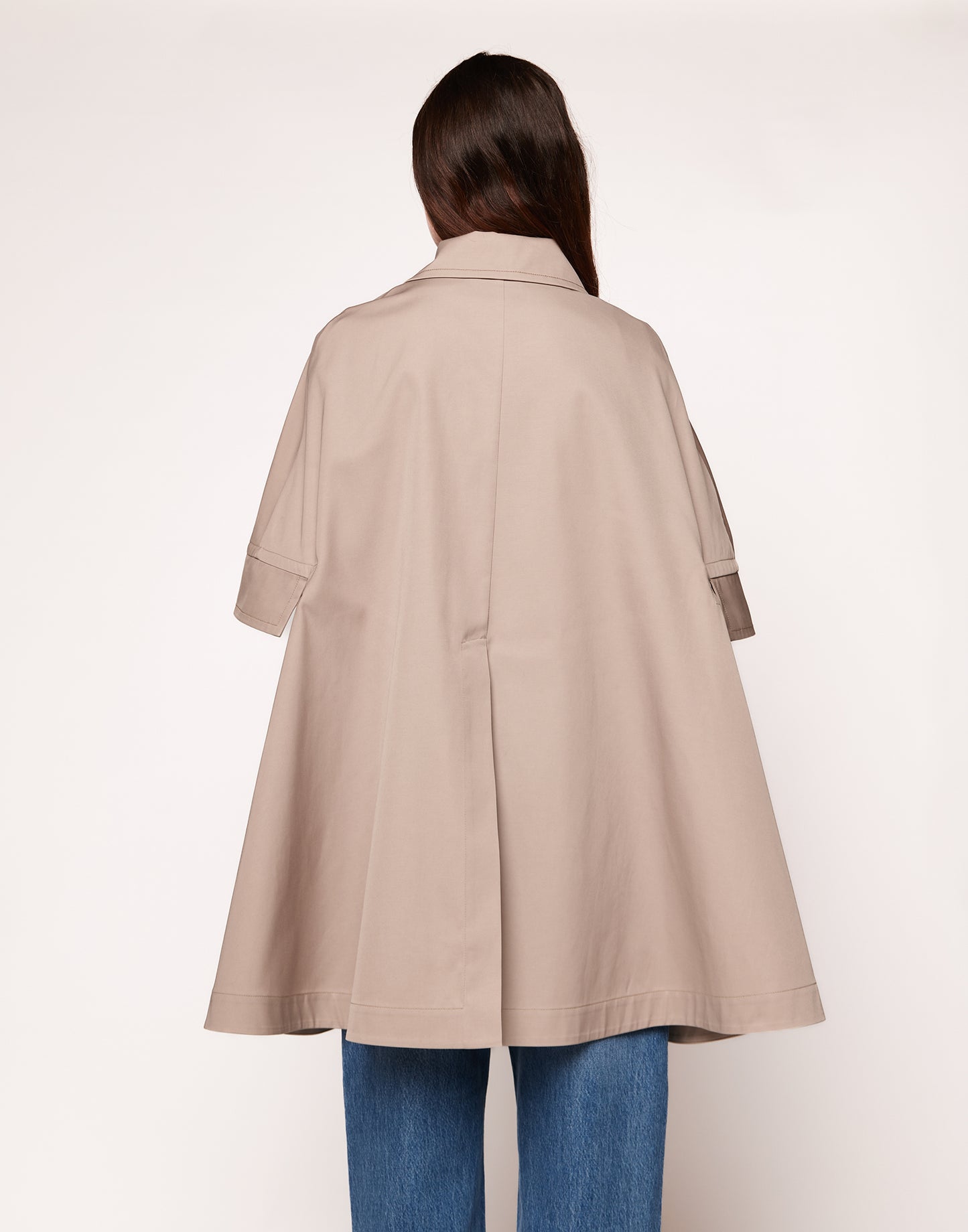 Douuod Cappa Monopetto in Tecno Gabardine Donna