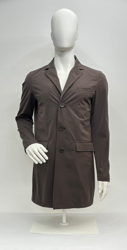 Herno Trench Pettorina/Cappuccio Staccabile Uomo