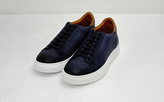 Rossi Sneakers Vitello Forato Uomo