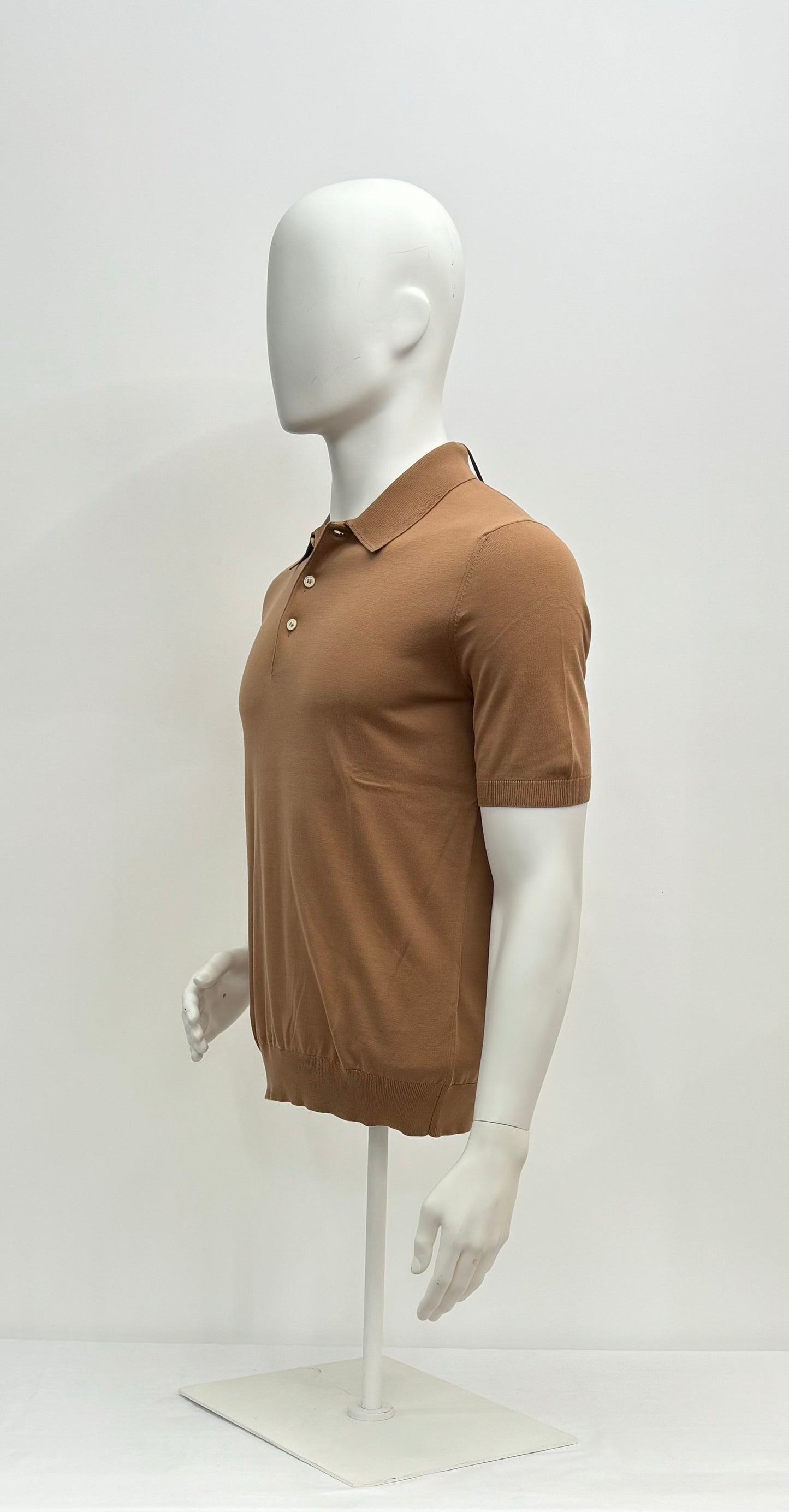 Gran Sasso Polo Mezza Manica Sea Island Uomo